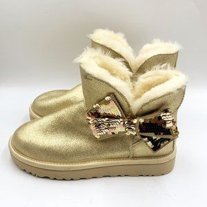 ugg mini sequin bow boot